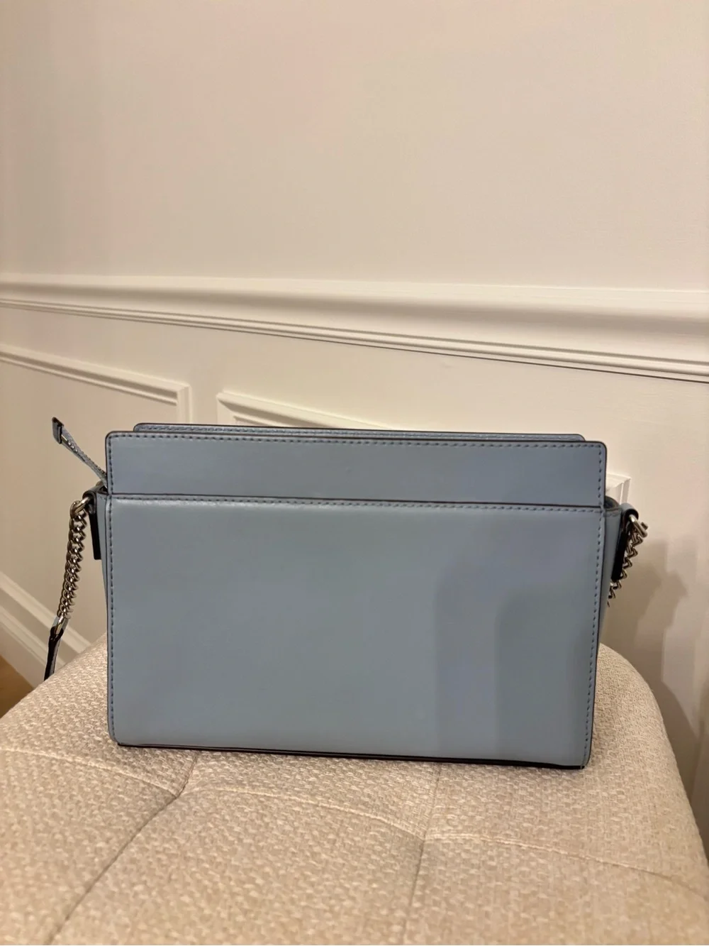 kate spade Slate Blue Leather Bow Crossbody